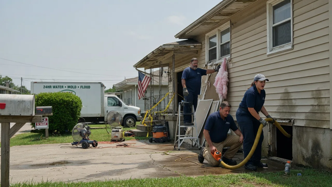 Water Damage Repair in Ironton, OH near me